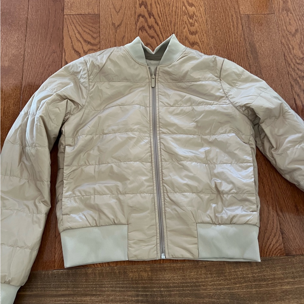 Lululemon bomber puffer jacket